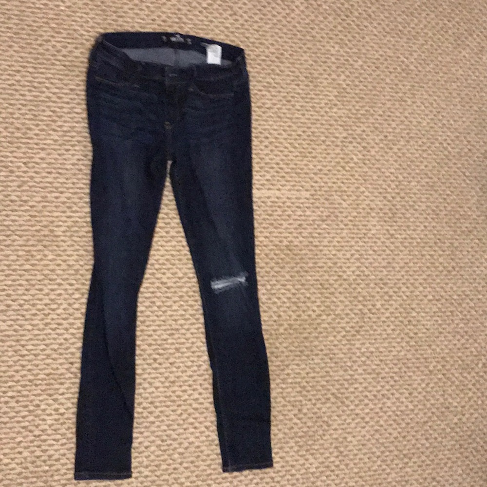 Dark wash jeggings